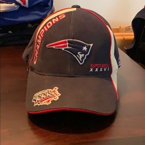 Patriots super bowl 36 cap